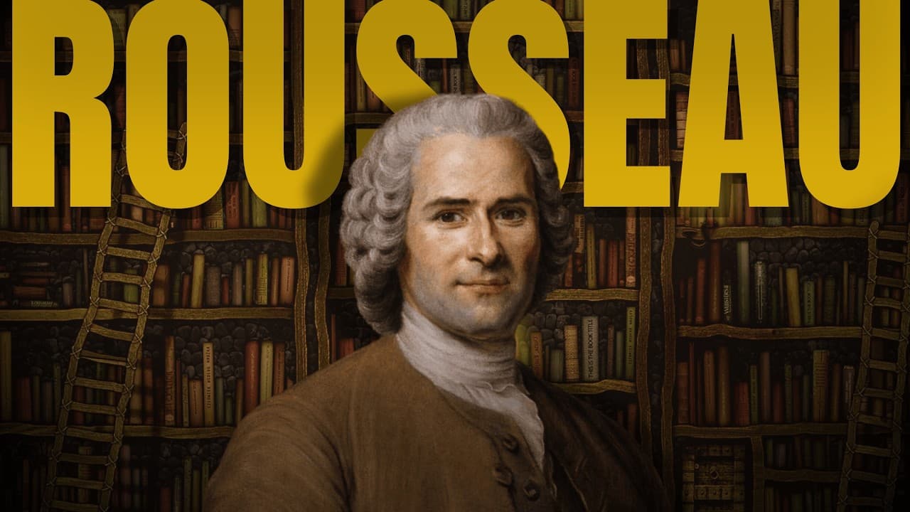 Society Made You Miserable | Rousseau's Complete Philosophy For Sleep